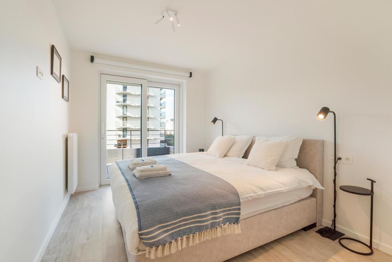 The Waves-Luxurious 3Bedroom App W Big Terrace & Garage Остенде Екстериор снимка